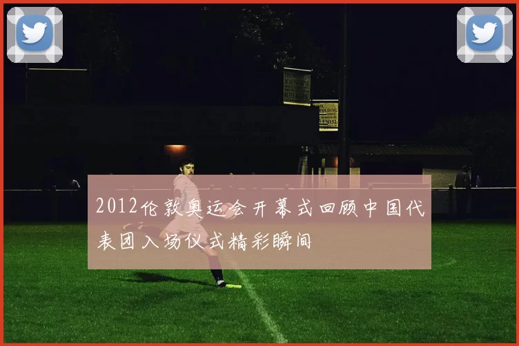 2012伦敦奥运会开幕式回顾中国代表团入场仪式精彩瞬间