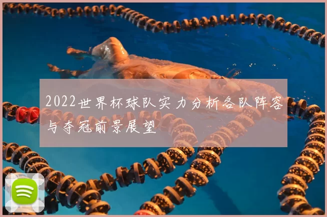 2022世界杯球队实力分析各队阵容与夺冠前景展望